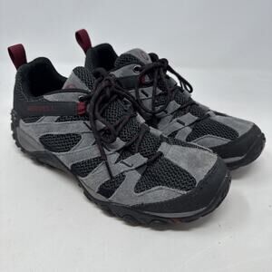 Merrell Alverstone Waterproof Castlerock Hikers Low Mens 8 Gray Gorpcore Hiking